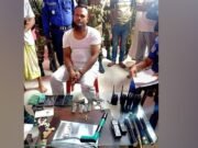 সৌদি থেকে ৭ বছর পর ফিরে অস্ত্রসহ গ্রেপ্তার বিএনপি নেতা