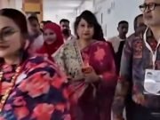 ধানের শীষের প্রচারে আ. লীগের সাবেক প্রতিমন্ত্রীর স্ত্রী!