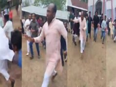 ঈদগাহে চাঁদা উত্তোলনের অভিযোগে যুবদল নেতাকে গণপিটুনি