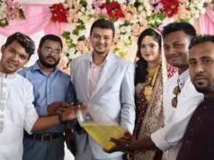 বিয়েতে ডিজেল উপহার পেলেন গণঅধিকার নেতা