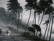 রাত ১টার মধ্যে ৬০ কিলোমিটার বেগে ঝড় হতে পারে যেসব অঞ্চলে