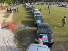 জ্বালানি সংকটে দেশ, তবুও ৫০ গাড়ির বহর নিয়ে ছাত্রদল নেতার শোডাউন