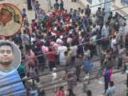 চট্টগ্রামে সাবেক মেয়রের বাসায় গিয়ে তোপের মুখে হাসনাত