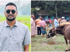 কলেজের তালা ভেঙে পশুর হাট বসালেন ছাত্রদল নেতা