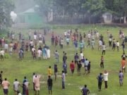 বিএনপি-আ.লীগ ভ’য়াবহ সংঘর্ষ, ওসিসহ আ’হত অর্ধশত