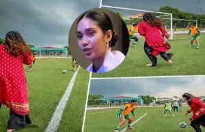 বাঁ পায়ে গোল করে চমক দেখালেন জাইমা রহমান