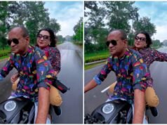 হেলমেট ছাড়াই মোটরসাইকেল চালালেন সিসিকের প্রধান নির্বাহী কর্মকর্তা