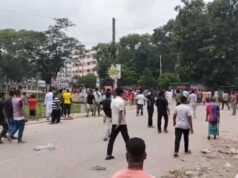 ব্যাপক সংঘর্ষে রণক্ষেত্র, আ’হত অনেক