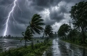 রাত ১টার মধ্যে ঝোড়ো হাওয়াসহ বজ্রবৃষ্টি হতে পারে যেসব অঞ্চলে