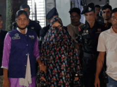 নরসিংদীতে ২ মাসের শিশুর পা মুচড়ে দেয়ার ঘটনায় অভিযুক্ত চাচি গ্রেপ্তার