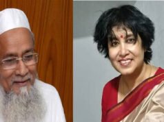 পঁচা আবর্জনা তসলিমার কোনো প্রয়োজন নেই, হিন্দুরা প্রেম করবে কি না