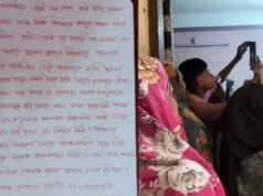 প্রিয় মা আমি আর পারলাম না…
