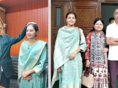 মুজিবের ভাস্কর্য জড়িয়ে কান্না করা সুমার সঙ্গে বিএনপি নেতাদের ছবি, কে এই রহস্যময়ী?