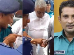 চাকরি হারাচ্ছেন ‘গুলি করি, মরে একটা, একটাই যায়’ বলা সেই পুলিশ কর্মকর্তা