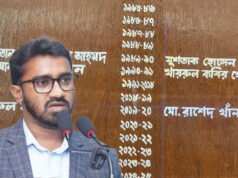 ডাকসুর ‘অনার বোর্ডে’ ঠাঁই পেলেন রাশেদ খাঁন