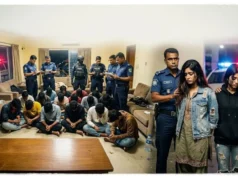 আলোচিত সেই বাড়ি থেকে পুলিশ কর্মকর্তার দুই মেয়েও আটক