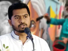 রবীন্দ্রনাথের গ্রাফিতিতে কালির ঘটনাকে ‘জামাতি অপকর্ম’ আখ্যা নুরের