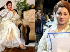 খালেদা জিয়ার সাজে প্রধানমন্ত্রীর সঙ্গে মেঘনা আলমের সাক্ষাৎ